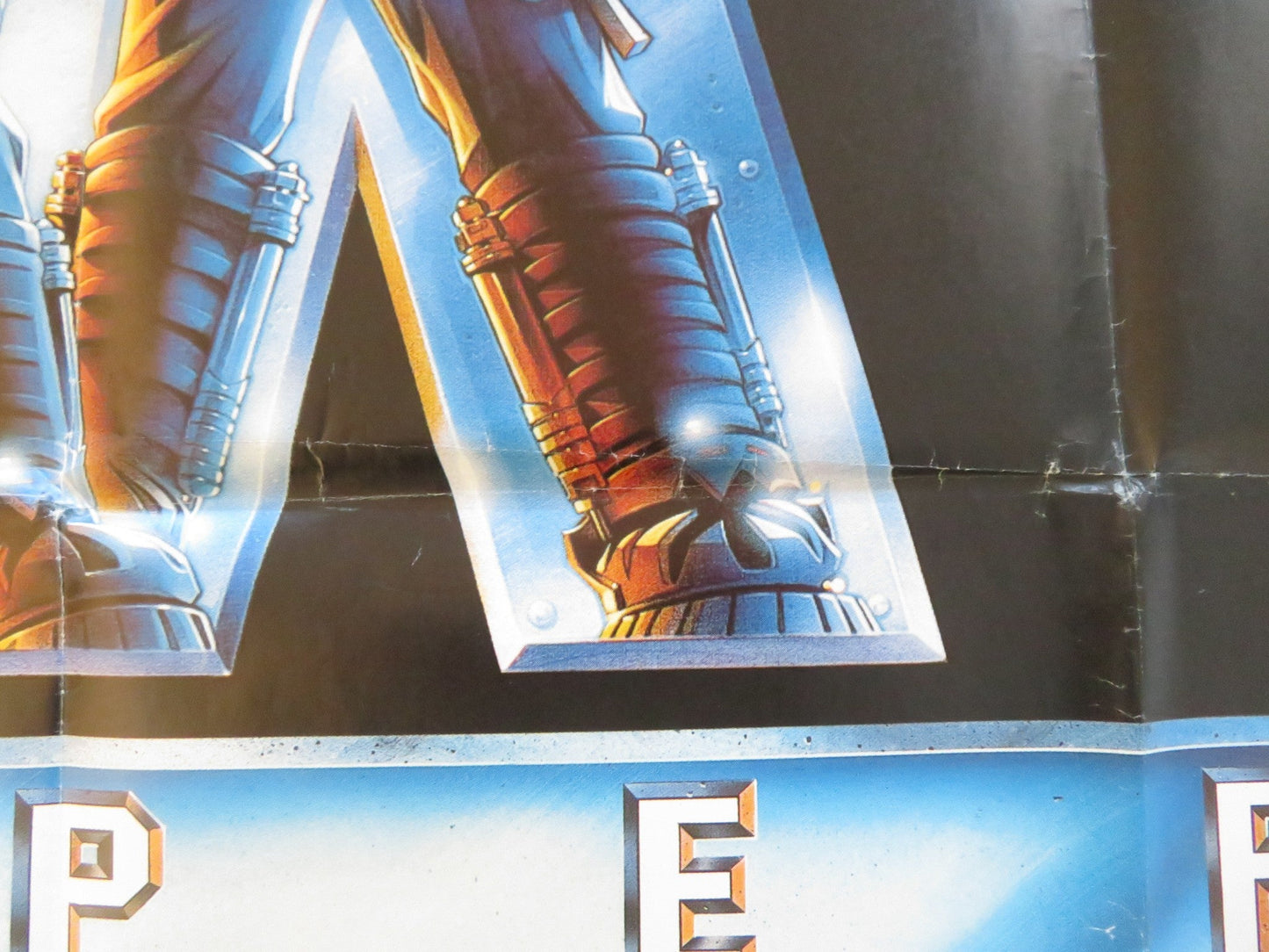 SUPER MARIO BROS. UK QUAD POSTER FOLDED BOB HOSKINS JOHN LEGUIZAMO 1993 Rendezvous Cinema Movie posters