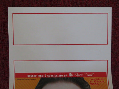 SUPER SIZE ME ITALIAN LOCANDINA (27.5"x13") POSTER MORGAN SPURLOCK 2005 - Rendezvous Cinema
