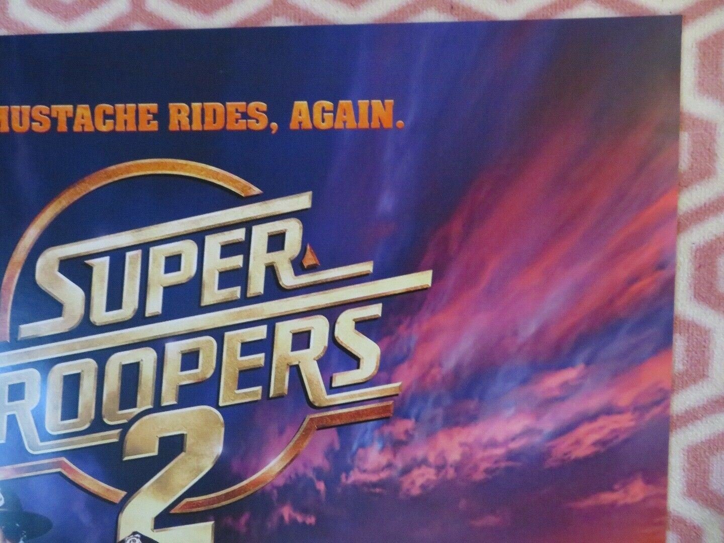 SUPER TROOPER 2 UK ONE SHEET (27"x 41") ROLLED POSTER SEANN WILLIAM SCOTT 2018 Movie posters