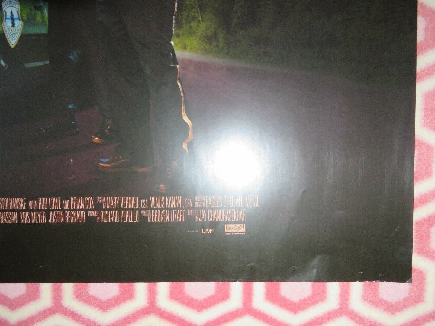 SUPER TROOPERS 2 BRITISH QUAD (30"x 40") ROLLED POSTER SEANN WILLIAM SCOTT 2018 Movie posters