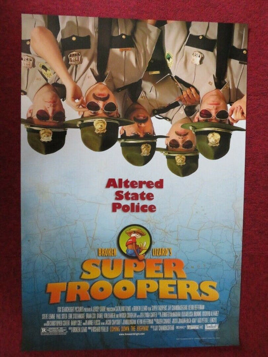 SUPER TROOPERS US ONE SHEET ROLLED POSTER ANDRE VIPPOLIS JOEY KERN 2001 - Rendezvous Cinema