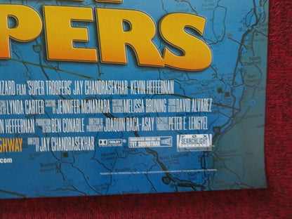 SUPER TROOPERS US ONE SHEET ROLLED POSTER ANDRE VIPPOLIS JOEY KERN 2001 - Rendezvous Cinema