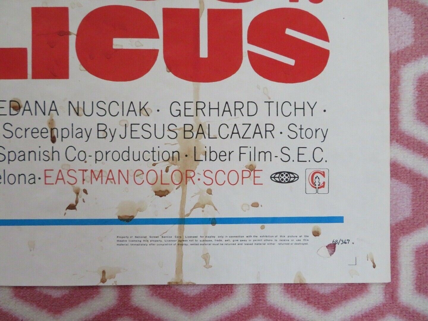 SUPERARGO VS DIABOLICUS US ONE SHEET POSTER KEN WOOD LOREDANA NUSCIAK 1968 Movie posters