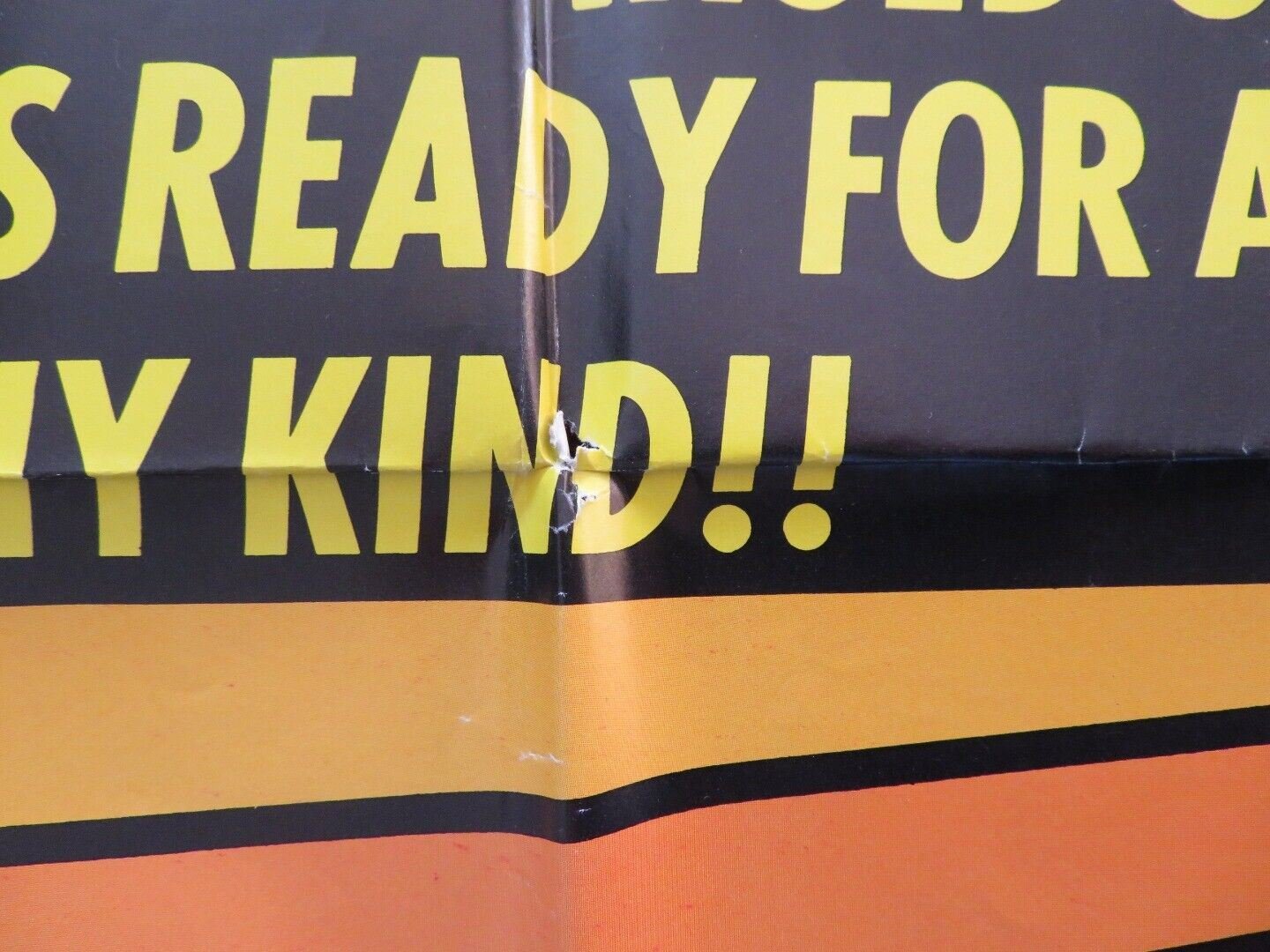 SUPERCHICK FOLDED US ONE SHEET POSTER JOYCE JILLSON LOUIS QUINN 1973 - Rendezvous Cinema