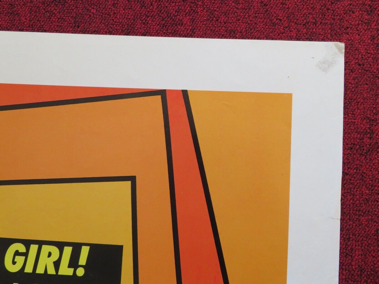 SUPERCHICK FOLDED US ONE SHEET POSTER JOYCE JILLSON LOUIS QUINN 1973 - Rendezvous Cinema