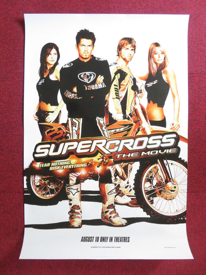 SUPERCROSS VERSION A US ONE SHEET ROLLED POSTER STEVE HOWEY MIKE VOGEL 2005 Rendezvous Cinema Movie posters