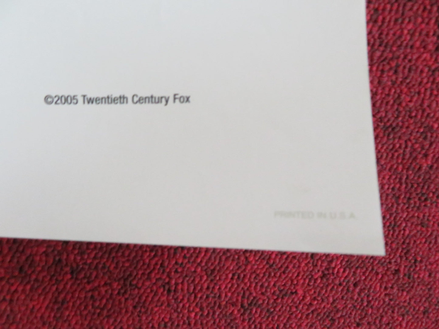 SUPERCROSS VERSION A US ONE SHEET ROLLED POSTER STEVE HOWEY MIKE VOGEL 2005 Rendezvous Cinema Movie posters