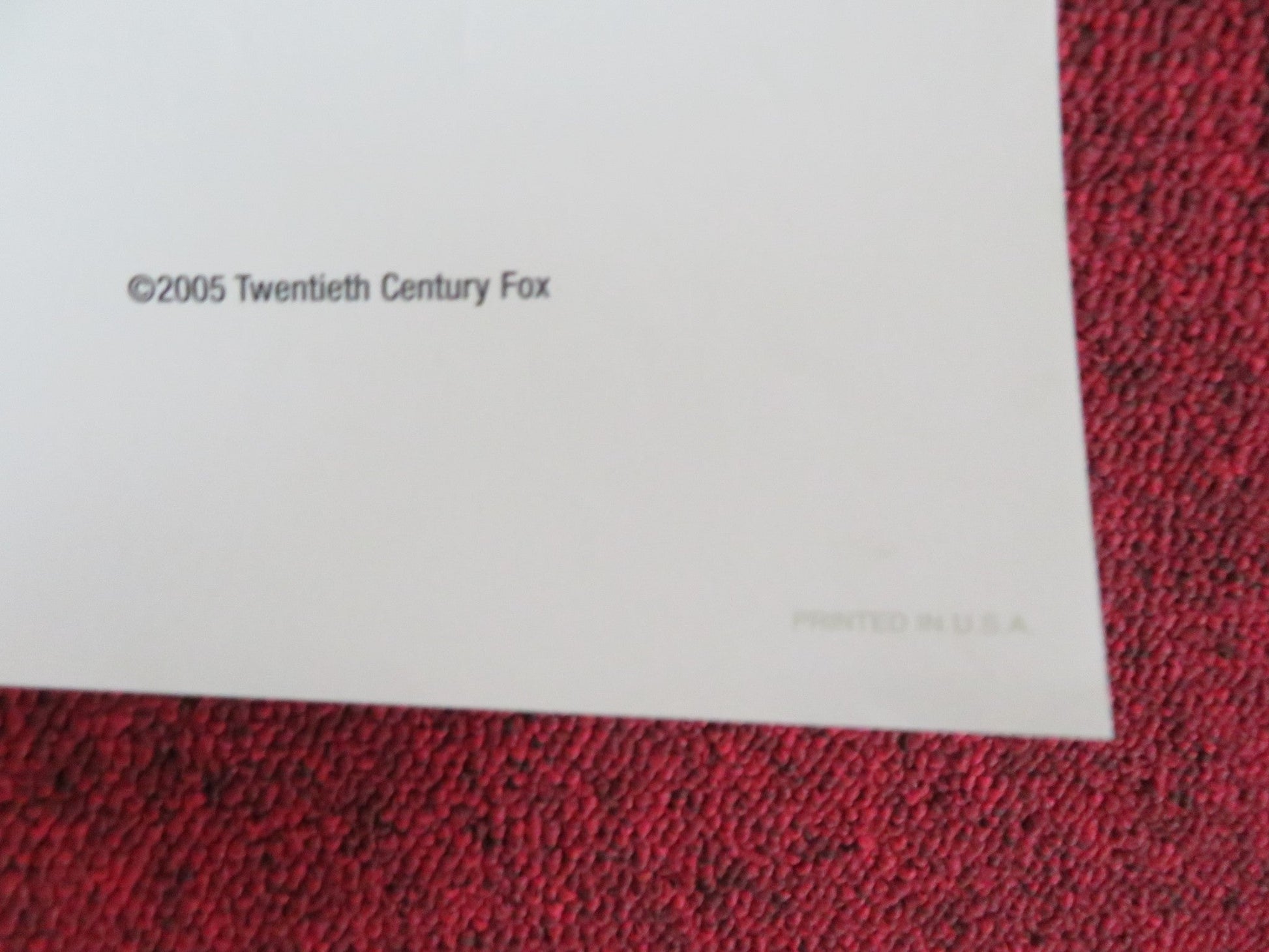 SUPERCROSS VERSION A US ONE SHEET ROLLED POSTER STEVE HOWEY MIKE VOGEL 2005 Rendezvous Cinema Movie posters