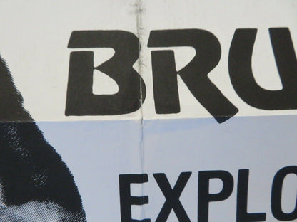 SUPERDRAGON / Dragon: The Bruce Lee Story FOLDED US ONE SHEET POSTER B LEE 1993 Movie posters