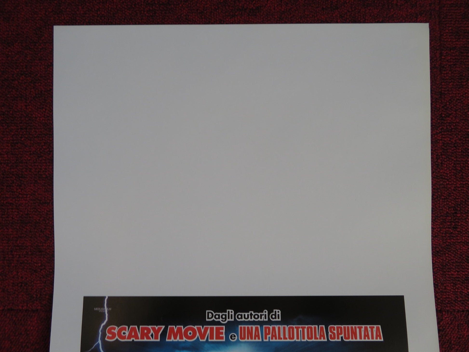 SUPERHERO MOVIE ITALIAN LOCANDINA POSTER LESLIE NIELSEN KEVIN HART 2008 Rendezvous Cinema Movie posters