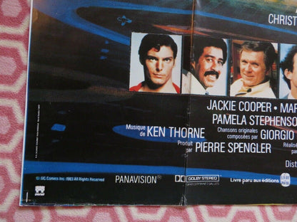 SUPERMAN 3 FRENCH GRANDE (62"x 47") POSTER REEVE PRYOR 1983 - Rendezvous Cinema