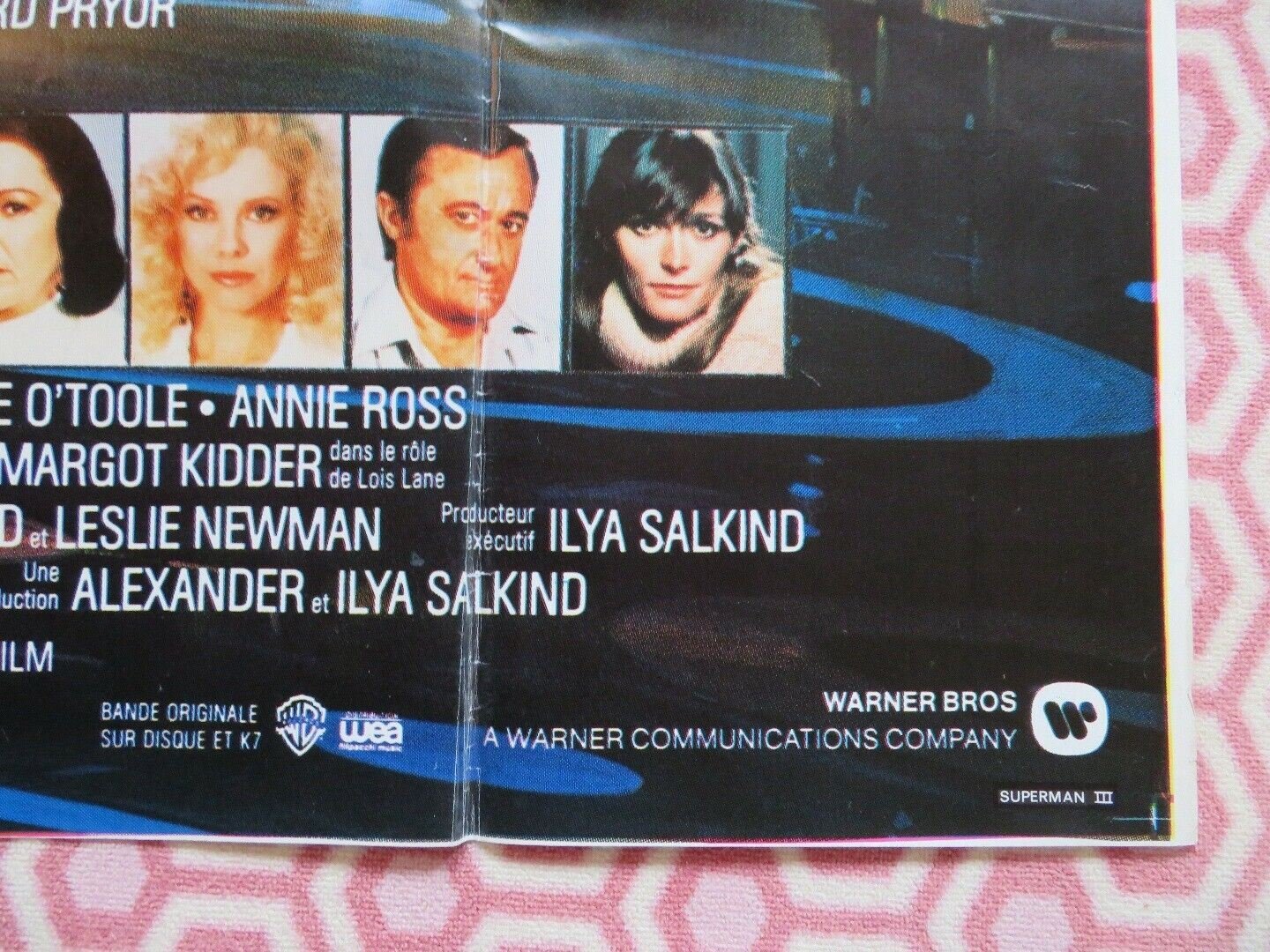 SUPERMAN 3 FRENCH GRANDE (62"x 47") POSTER REEVE PRYOR 1983 - Rendezvous Cinema