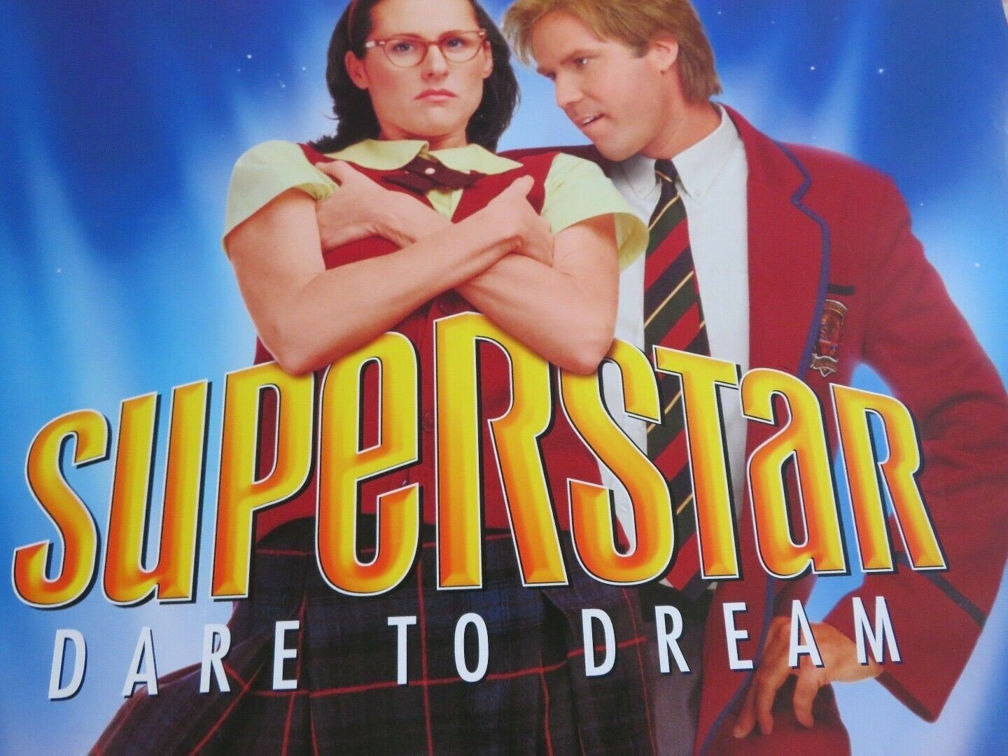 SUPERSTAR ONE SHEET ROLLED POSTER MOLLY SHANNON WILL FERRELL 1999 Movie posters