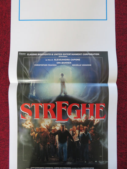 SUPERSTITION 2 ITALIAN LOCANDINA POSTER AMY ADAMS PIERRE AGOSTINO 1989 Rendezvous Cinema Movie posters