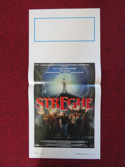 SUPERSTITION 2 ITALIAN LOCANDINA POSTER AMY ADAMS PIERRE AGOSTINO 1989 Rendezvous Cinema Movie posters