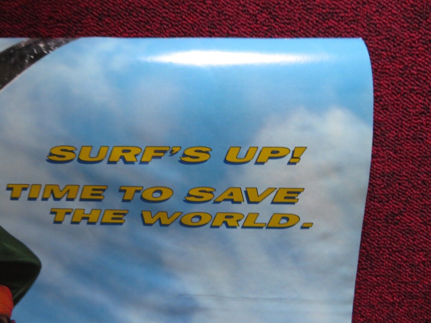 SURF NINJAS US ONE SHEET ROLLED POSTER LESLIE NIELSEN ERNIE REYES 1993 Movie posters