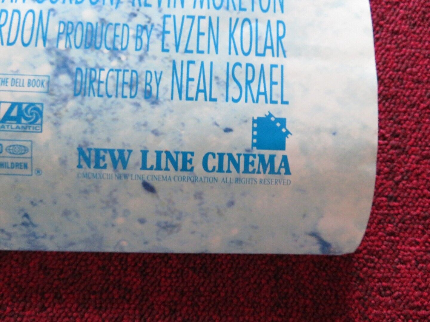 SURF NINJAS US ONE SHEET ROLLED POSTER LESLIE NIELSEN ERNIE REYES 1993 Movie posters