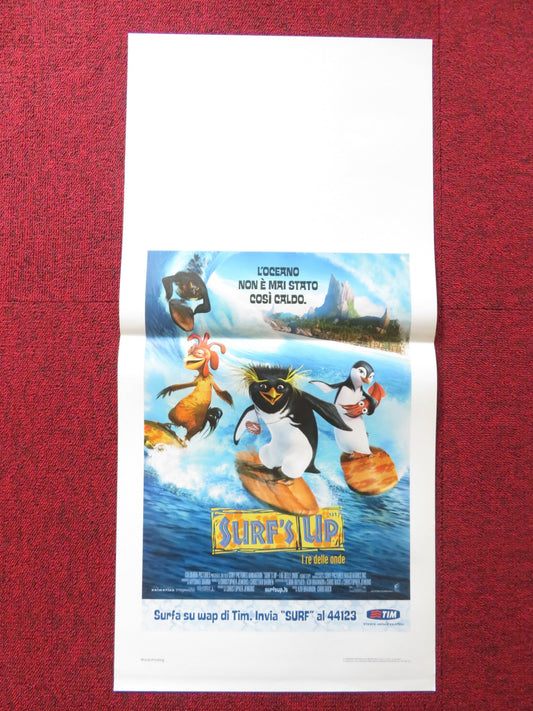 SURF'S UP ITALIAN LOCANDINA POSTER SHIA LABEOUF JEFF BRIDGES 2007 Rendezvous Cinema Movie posters