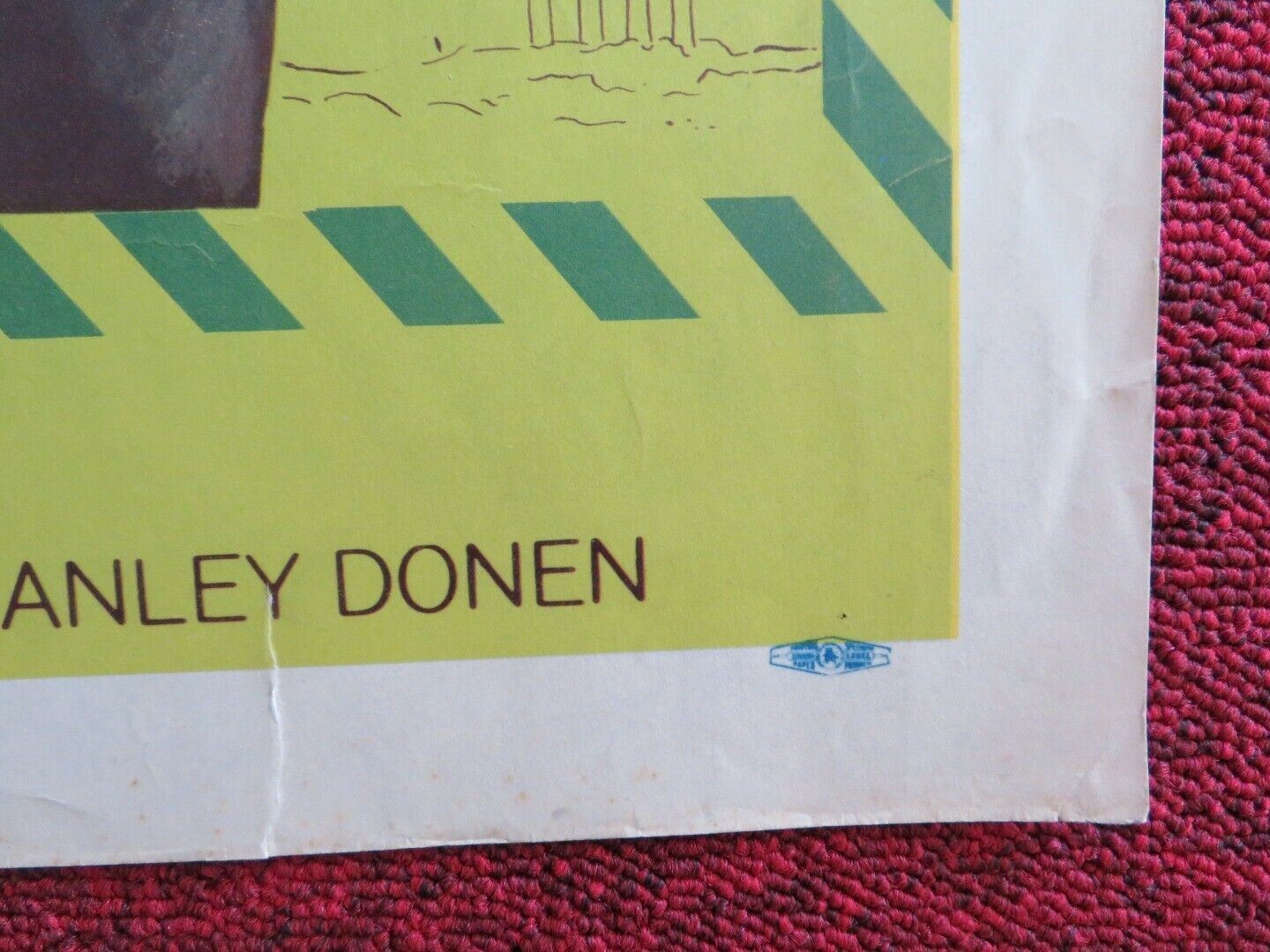 SURPIRSE PACKAGE US HALF SHEET (22"x 28") POSTER YUL BRYNNER MITZI GAYNOR 1960 Movie posters