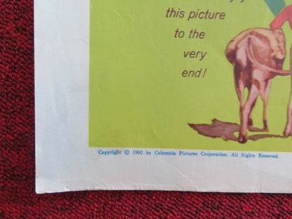 SURPIRSE PACKAGE US HALF SHEET (22"x 28") POSTER YUL BRYNNER MITZI GAYNOR 1960 Movie posters