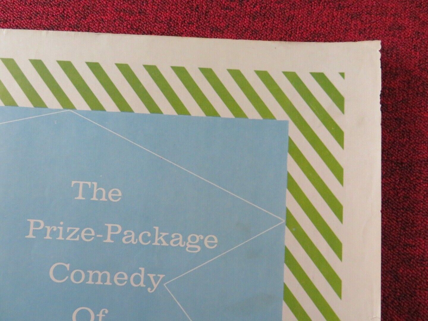 SURPRISE PACKAGE US HALF SHEET (22"x 28") POSTER YUL BRYNNER MITZI GAYNOR 1960 - Rendezvous Cinema