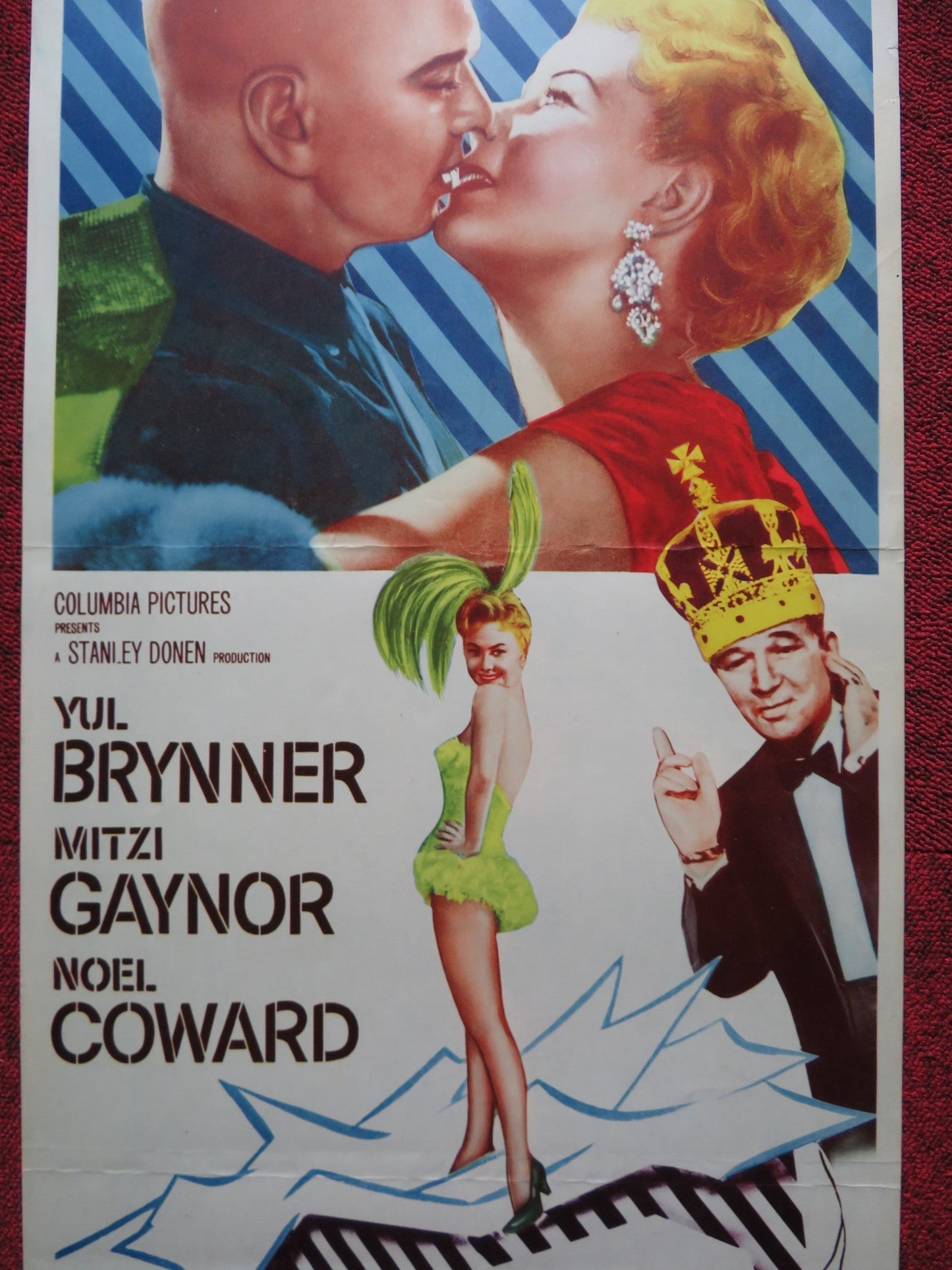 SURPRISE PACKAGE US INSERT (14"x 36") POSTER YUL BRYNNER MITZI GAYNOR 1960 Rendezvous Cinema Movie posters