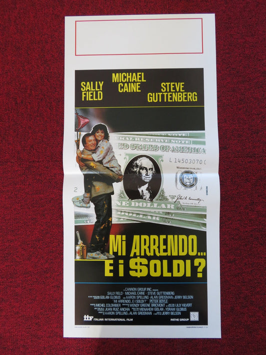 SURRENDER ITALIAN LOCANDINA POSTER MICHAEL CAINE SALLY FIELD 1990 Rendezvous Cinema Movie posters
