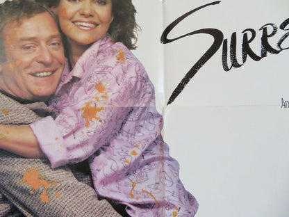 SURRENDER STYLE B US ONE SHEET POSTER MICHAEL CAINE SALLY FIELD 1987 Movie posters