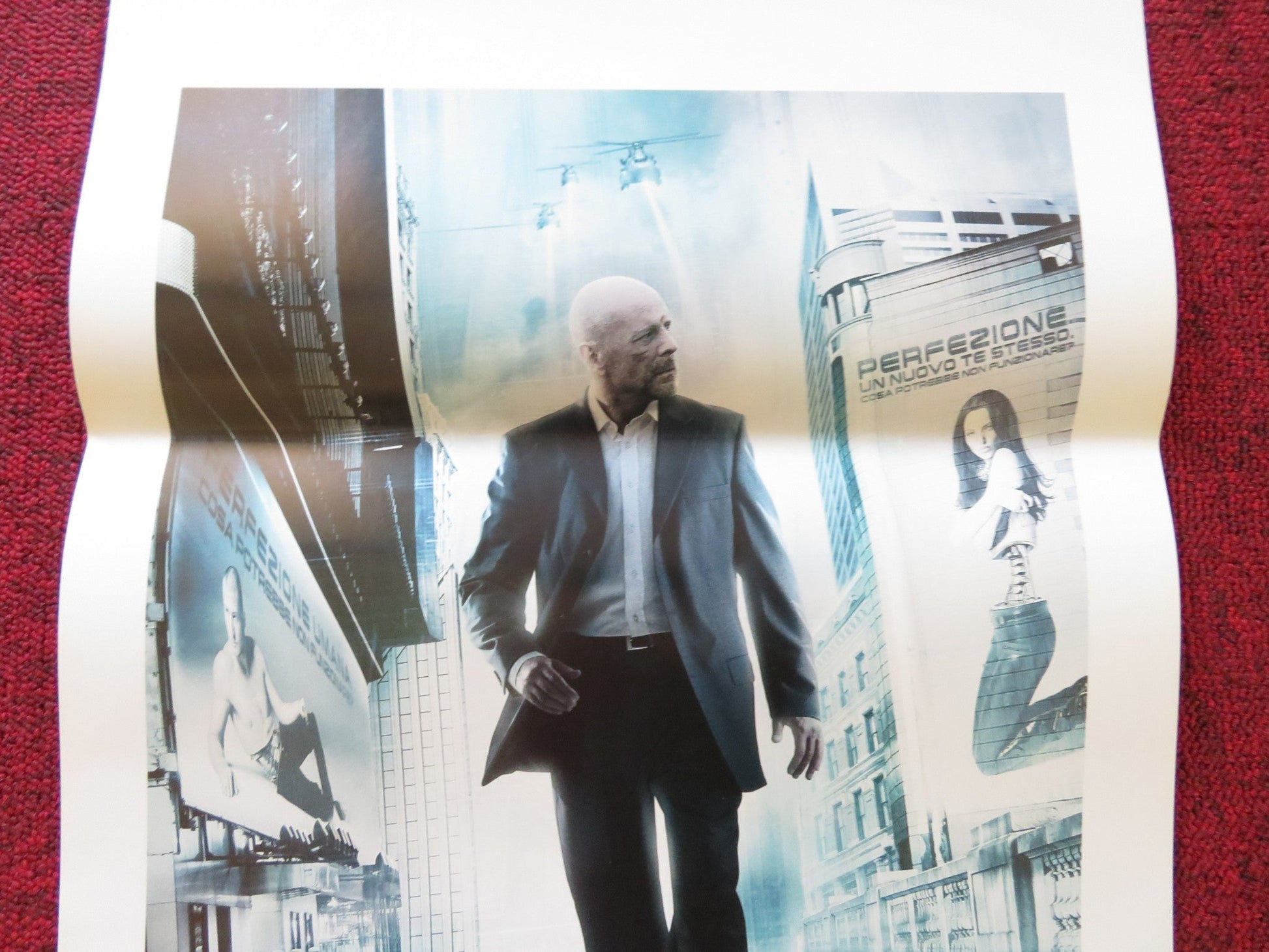 SURROGATES ITALIAN LOCANDINA POSTER BRUCE WILLIS 2009 Rendezvous Cinema Movie posters