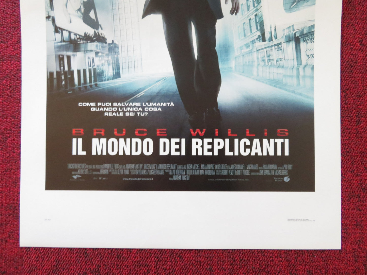SURROGATES ITALIAN LOCANDINA POSTER BRUCE WILLIS 2009 Rendezvous Cinema Movie posters