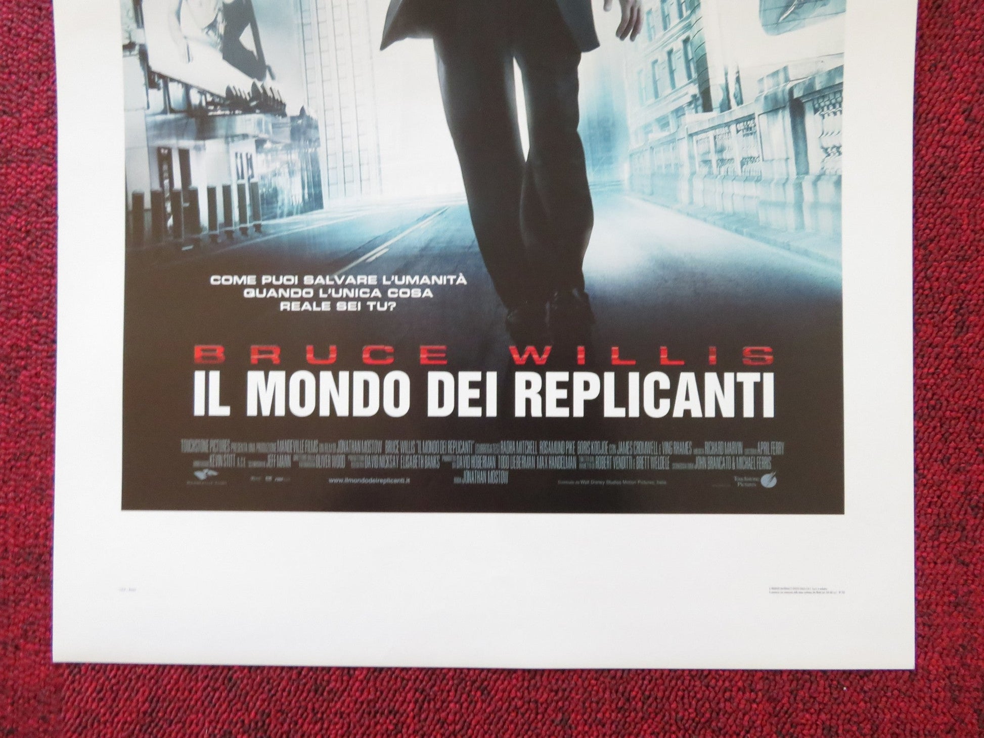 SURROGATES ITALIAN LOCANDINA POSTER BRUCE WILLIS 2009 Rendezvous Cinema Movie posters