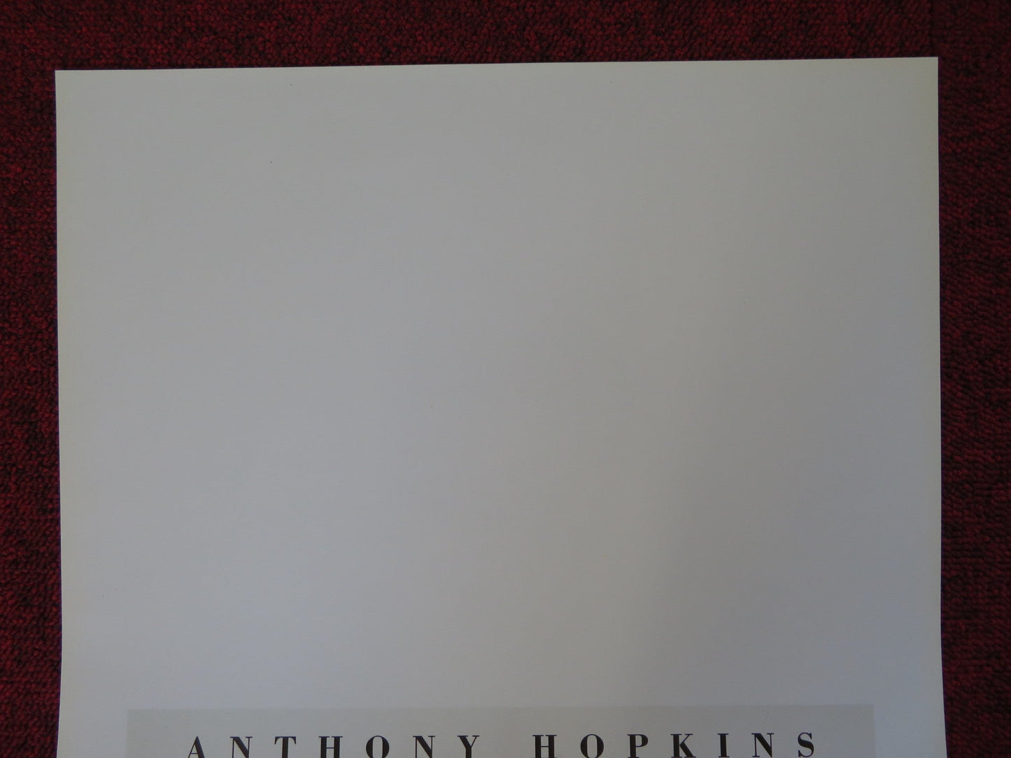 SURVIVING PICASSO ITALIAN LOCANDINA POSTER ANTHONY HOPKINS N. MCELHONE 1996 Rendezvous Cinema Movie posters