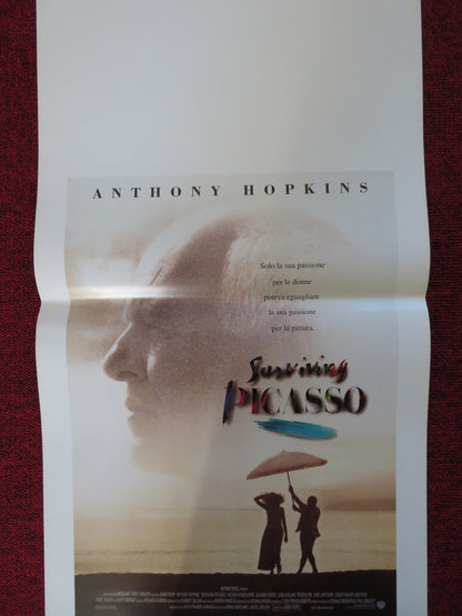 SURVIVING PICASSO ITALIAN LOCANDINA POSTER ANTHONY HOPKINS N. MCELHONE 1996 Rendezvous Cinema Movie posters