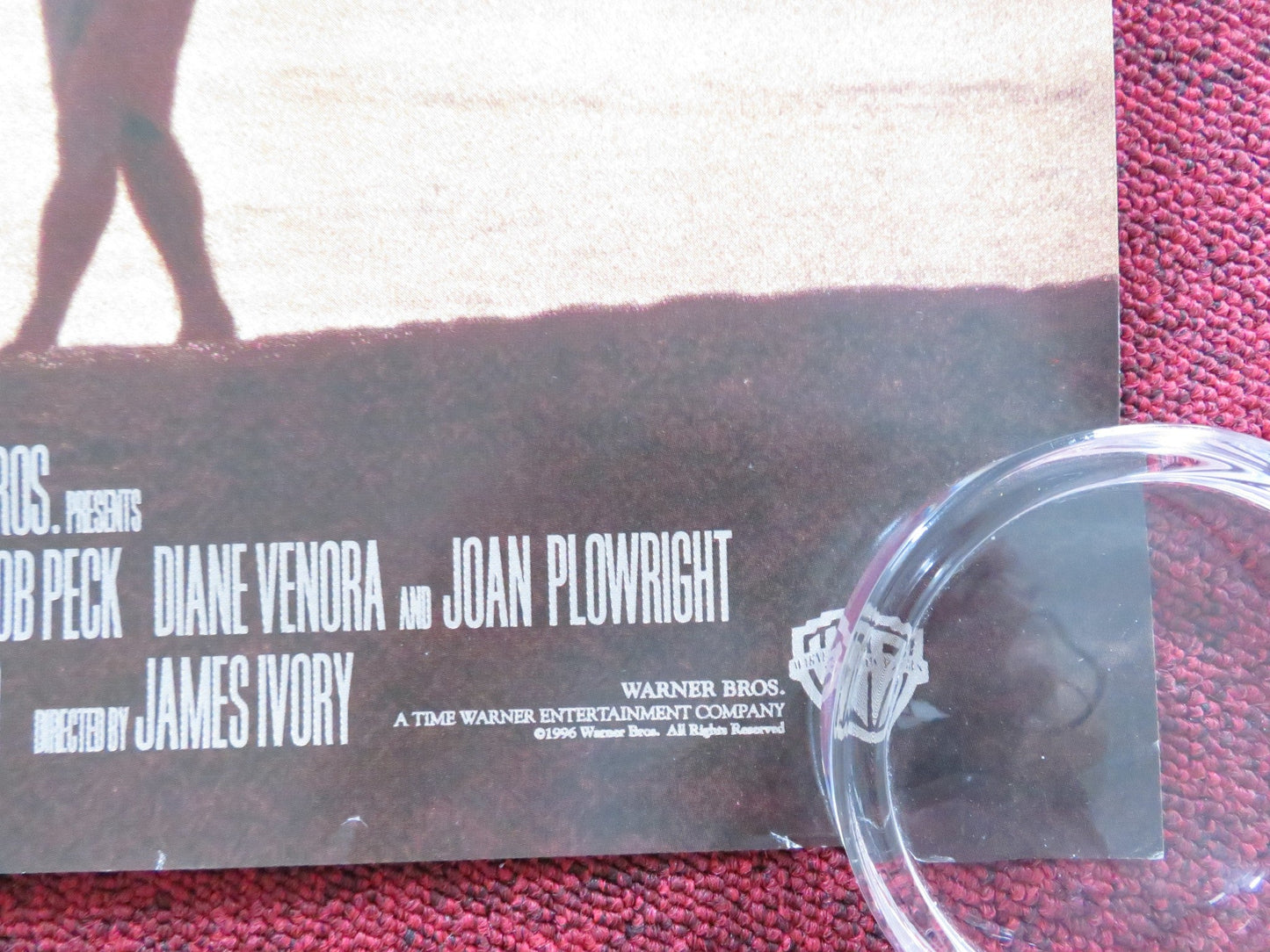 SURVIVING PICASSO UK QUAD ROLLED POSTER ANTHONY HOPKINS NASTASCHA MCELHONE 1996 Rendezvous Cinema Movie posters