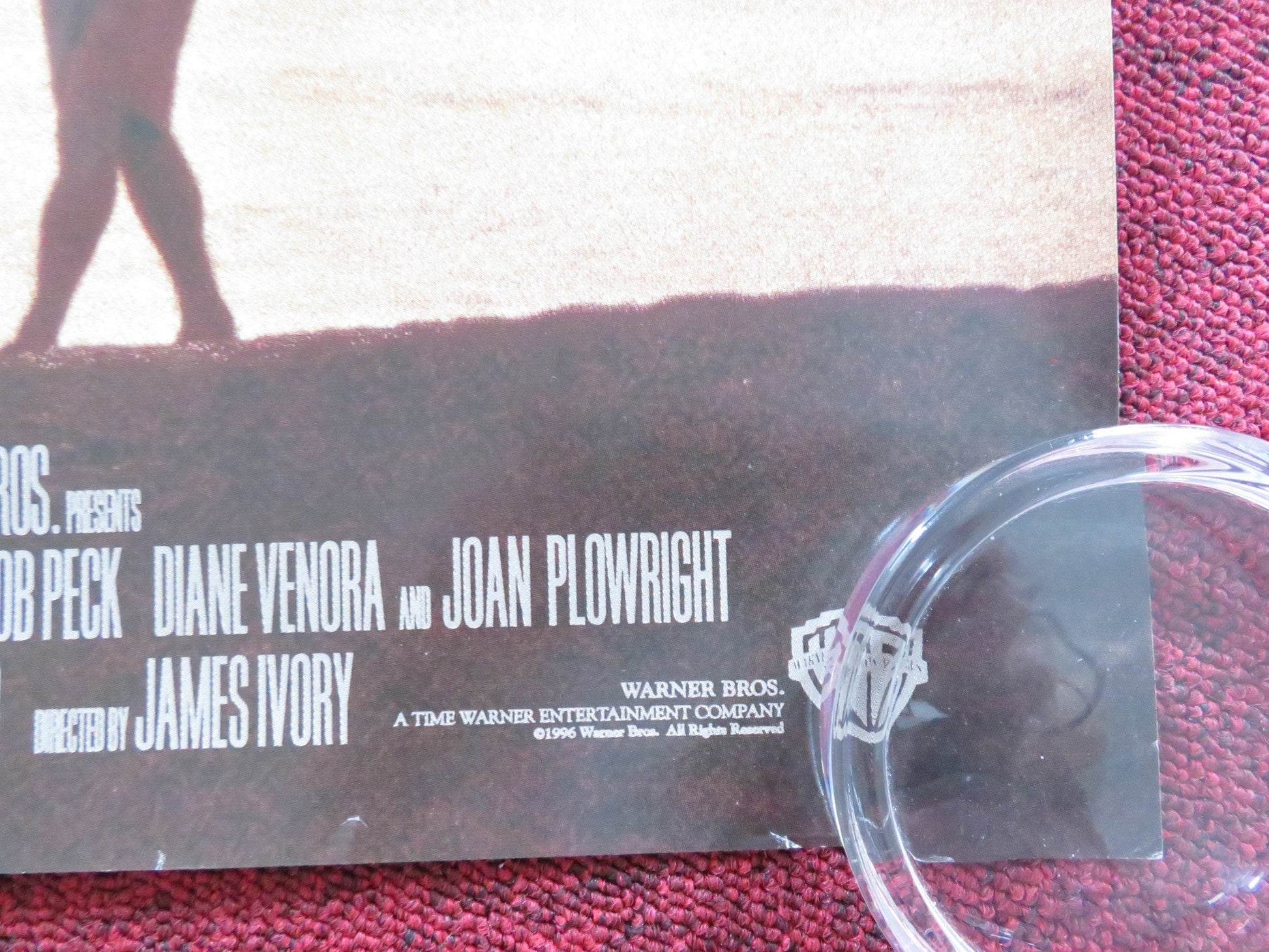 SURVIVING PICASSO UK QUAD ROLLED POSTER ANTHONY HOPKINS NASTASCHA MCELHONE 1996 Rendezvous Cinema Movie posters