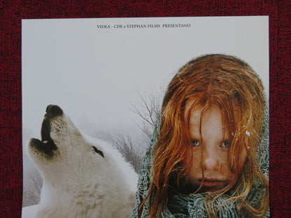 SURVIVING WITH WOLVES ITALIAN LOCANDINA POSTER MATHILDE GOFFART 2007 Rendezvous Cinema Movie posters