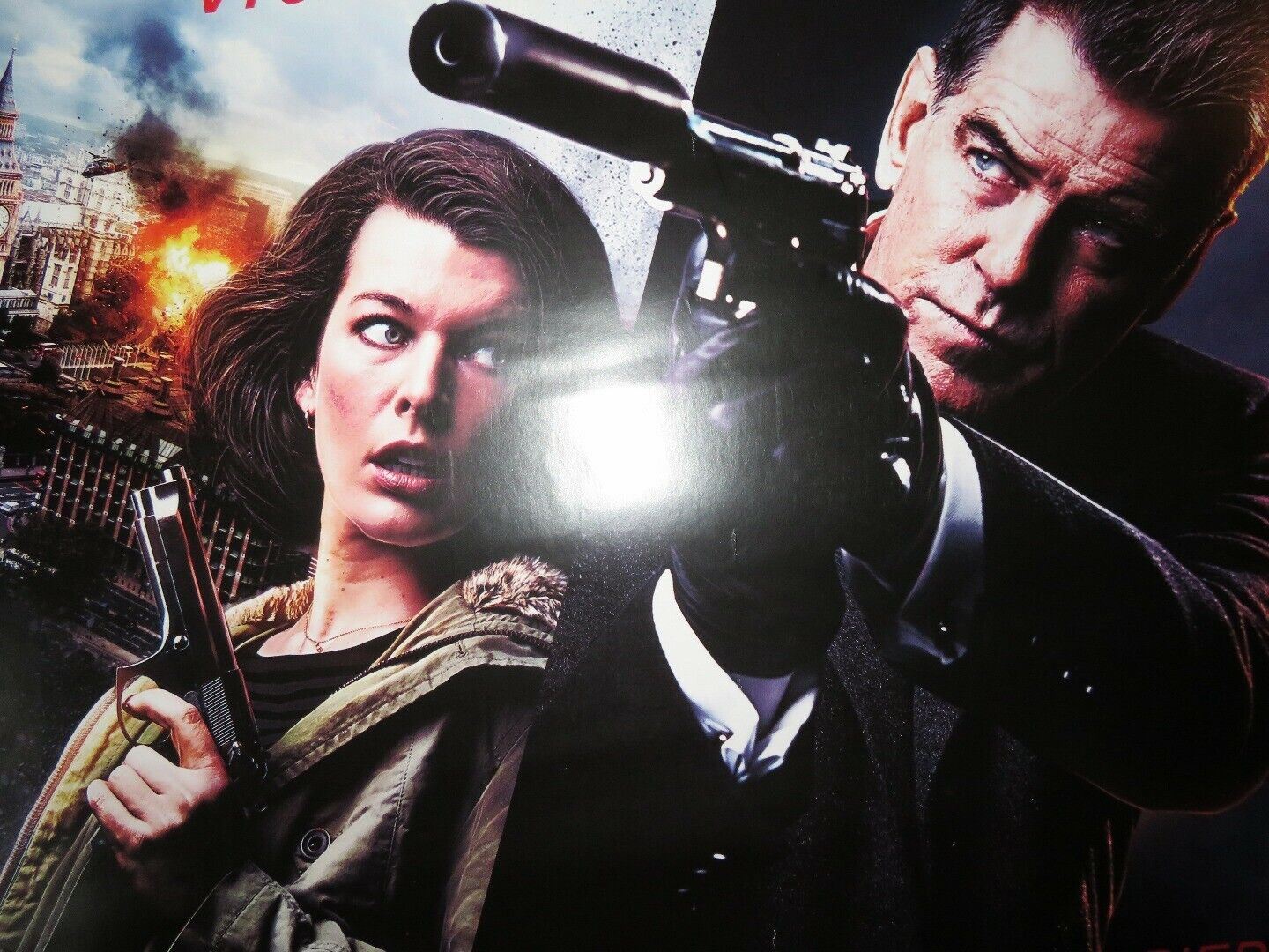 SURVIVOR UK ONE SHEET (27"x 41") ROLLED POSTER MILLA JOVOVICH PIERCE BROSNAN '15 Movie posters