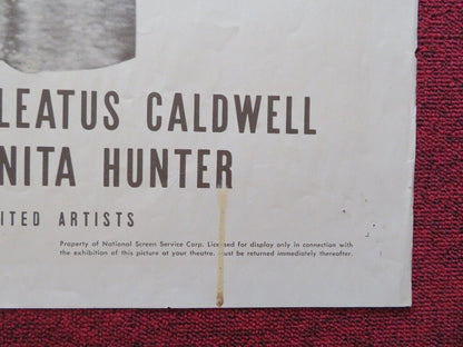 SUSIE STEPS OUT FOLDED US ONE SHEET POSTER DAVID BRUCE CLEATUS CALDWELL 1946 Movie posters