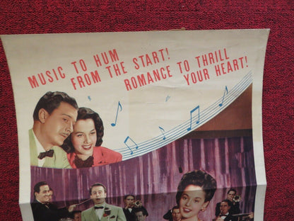 SUSIE STEPS OUT US INSERT (14"x 36") POSTER DAVID BRUCE CLEATUS CALDWELL 1946 Movie posters