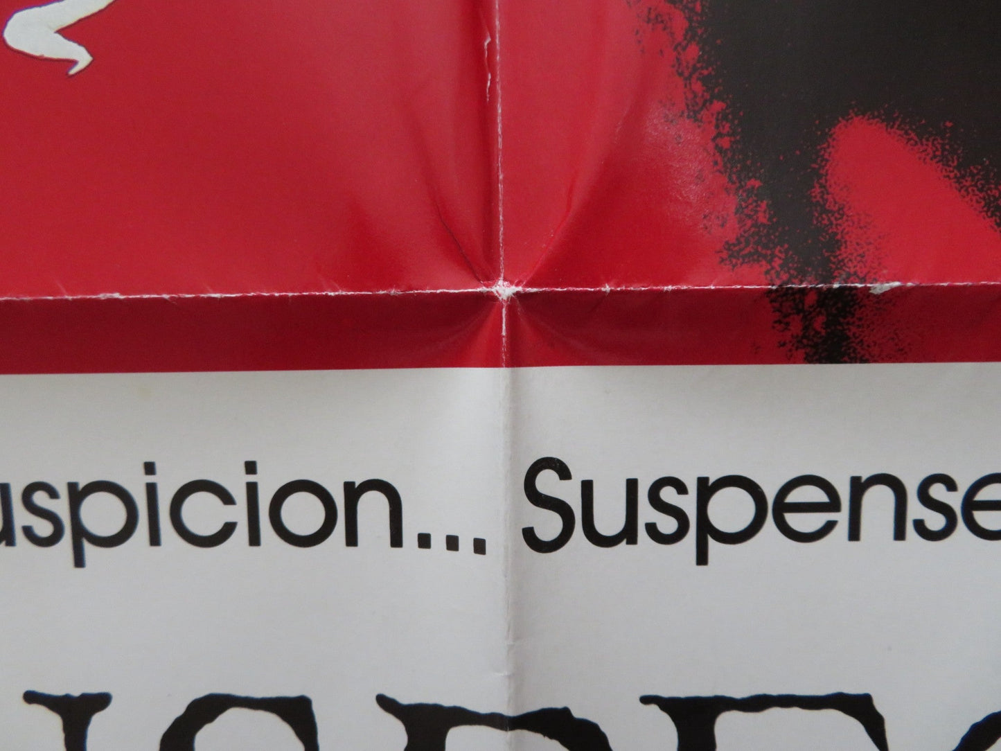 SUSPECT FOLDED US ONE SHEET POSTER CHER DENNIS QUAID LIAM NEESON 1987 Rendezvous Cinema Movie posters