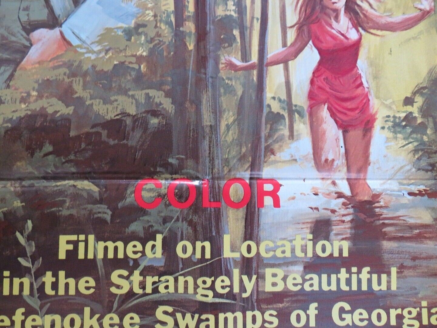 SWAMP GIRL US ONE SHEET POSTER FERLIN HUSKY 1971 Movie posters