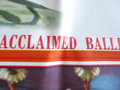 SWAN LAKE FOLDED US ONE SHEET POSTER MAYA PLISETSKAYA NIKOLAI FEDEYCHEV 1960 Rendezvous Cinema Movie posters