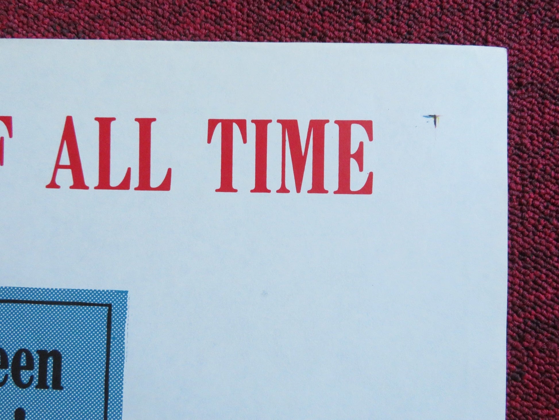 SWAN LAKE FOLDED US ONE SHEET POSTER MAYA PLISETSKAYA NIKOLAI FEDEYCHEV 1960 Rendezvous Cinema Movie posters