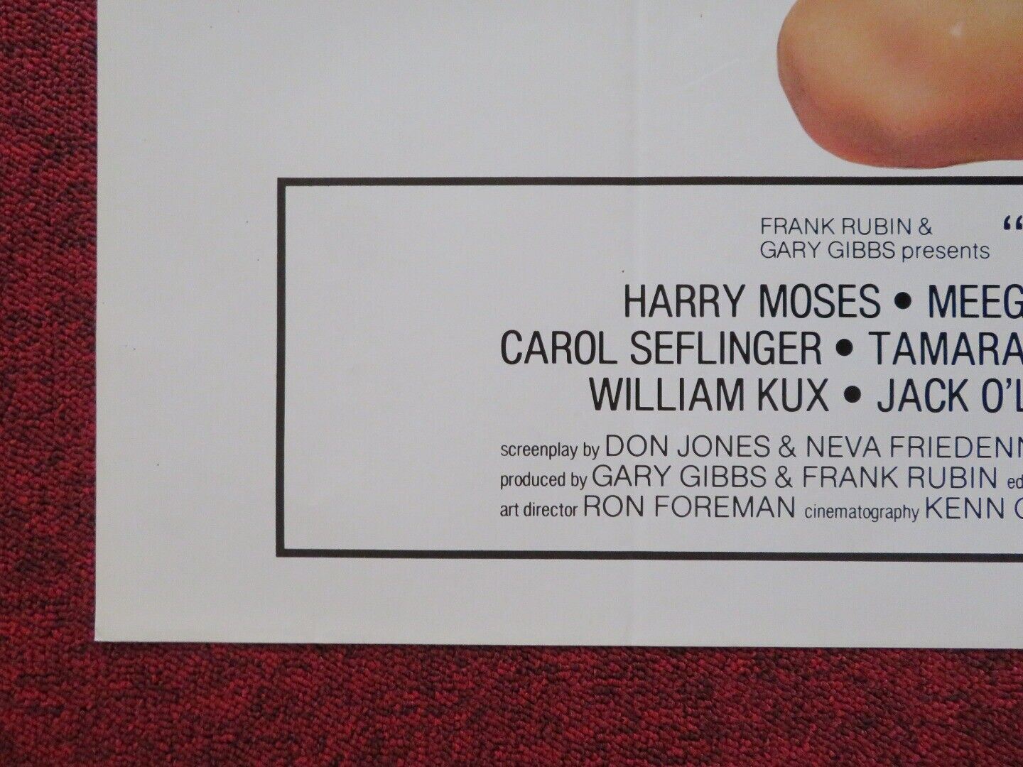 SWEATER GIRLS FOLDED US ONE SHEET POSTER HARRY MORGAN MOSES MEEGAN KING 1978 - Rendezvous Cinema