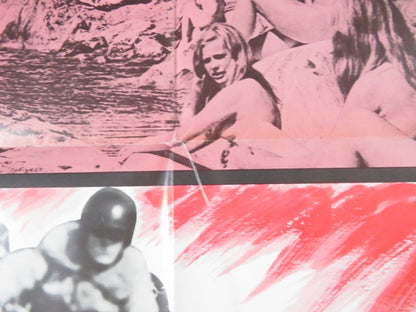 SWEDEN HEAVEN AND HELL FOLDED US ONE SHEET POSTER EDMOND PURDOM 1969 Rendezvous Cinema Movie posters