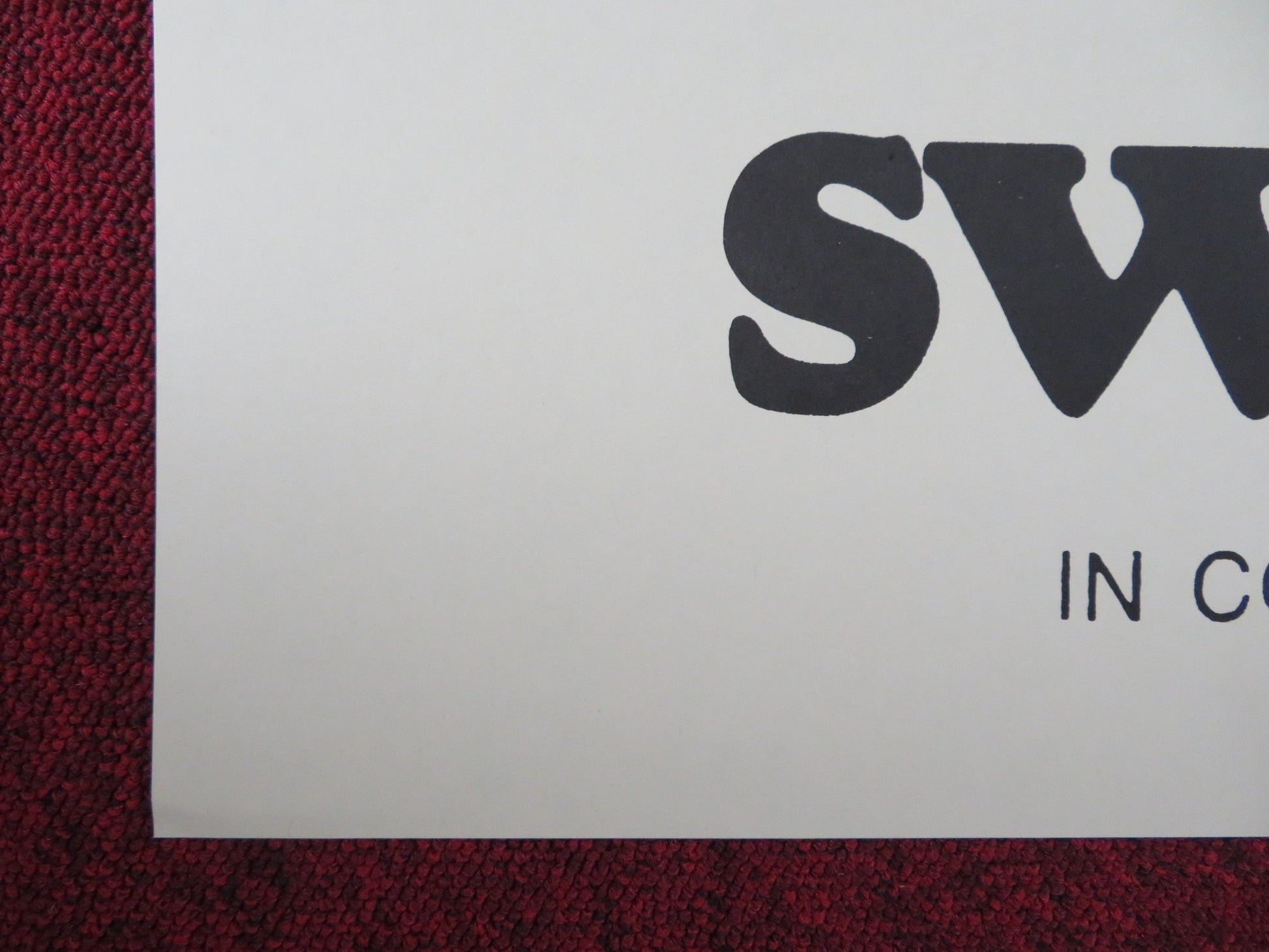 SWEET AGONY US TRI FOLDED ONE SHEET ROLLED POSTER JOAN DEVLON CLAIRE JAMES 1974 Rendezvous Cinema Movie posters