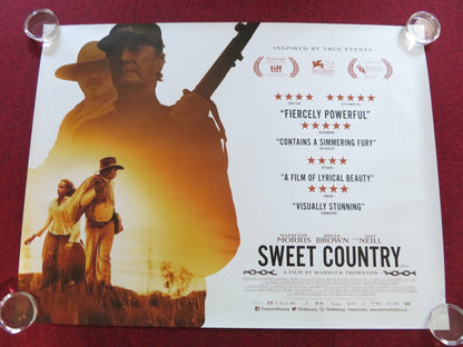 SWEET COUNTRY UK QUAD ROLLED POSTER HAMILTON MORRIS SAM NEILL 2017 Rendezvous Cinema Movie posters
