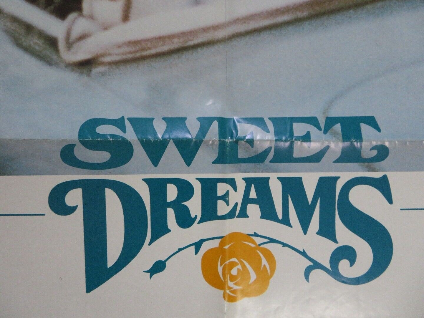 SWEET DREAMS FOLDED US ONE SHEET POSTER JESSICA LANGE ED HARRIS 1985 Movie posters
