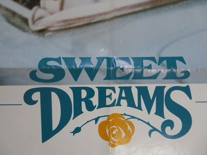 SWEET DREAMS FOLDED US ONE SHEET POSTER JESSICA LANGE ED HARRIS 1985 Movie posters