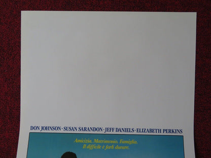 SWEET HEARTS DANCE ITALIAN LOCANDINA (27.5"x13") POSTER D JOHNSON S SARAN 1989 Movie posters